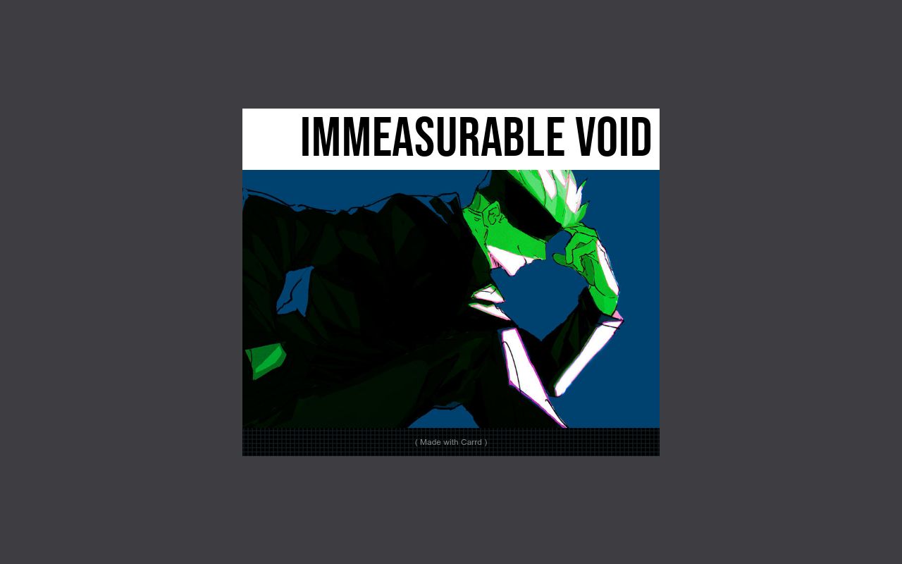 Carrd profile picture for @trenches